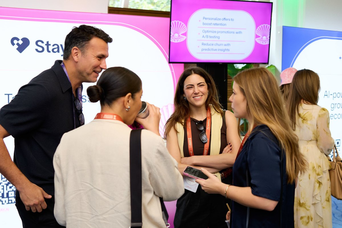 eeemiami's tweet photo. We were proud to have @getstayai as a partner for EEE Miami 2026.

Gina Perrelli, Founder &amp; CEO, joined our panel to discuss how DTC brands can move beyond basic recurring orders to build sustainable, long-term growth.

Watch the full panel on our site. 📈 https://t.co/VHaT7whAvq