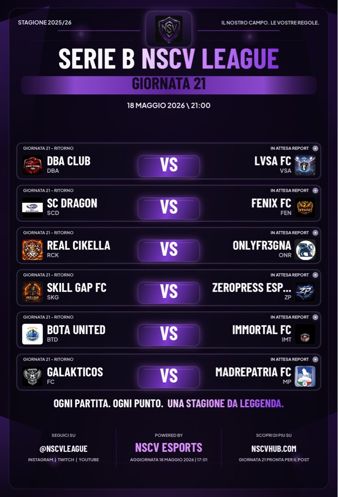 NSCV League 🇮🇹 tweet media