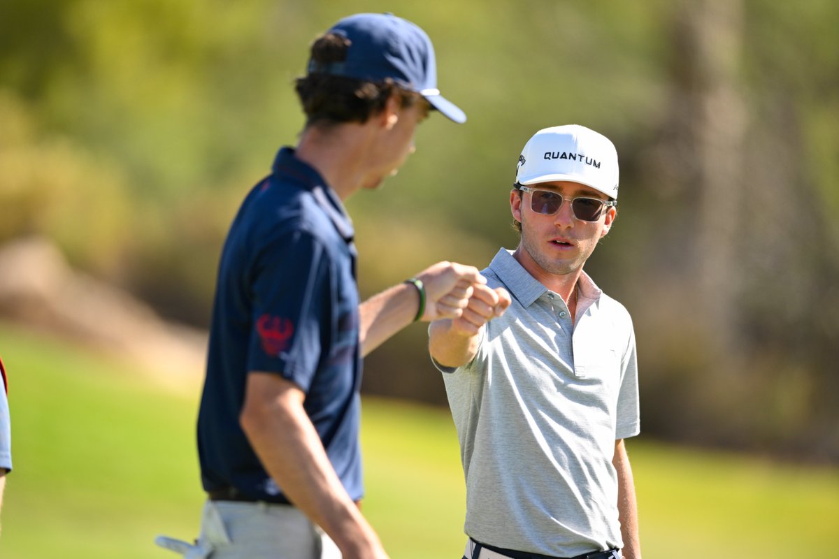 usndpgolf's tweet photo. Four USNDP athletes made match play in the U.S. Amateur Four-Ball!

Congratulations to Team Northern California and USNDP Grant athlete Kailer Stone on earning medalist honors with partner Liam Eyer.   

Luke Colton, Tyler Mawhinney and Max Emberson also advanced in Scottsdale. https://t.co/2P8OsEF2r4