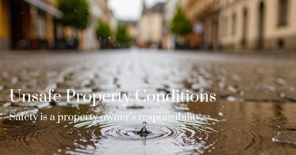SullivanPapain's tweet photo. Property owners have a responsibility to maintain safe conditions year-round.

When unsafe conditions lead to injury, victims may have the right to pursue compensation. https://t.co/gfFUUbPaic