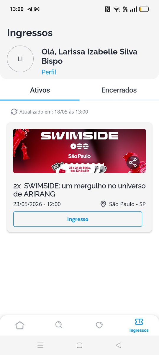 lala⁷ VAI VER O BTS tweet media