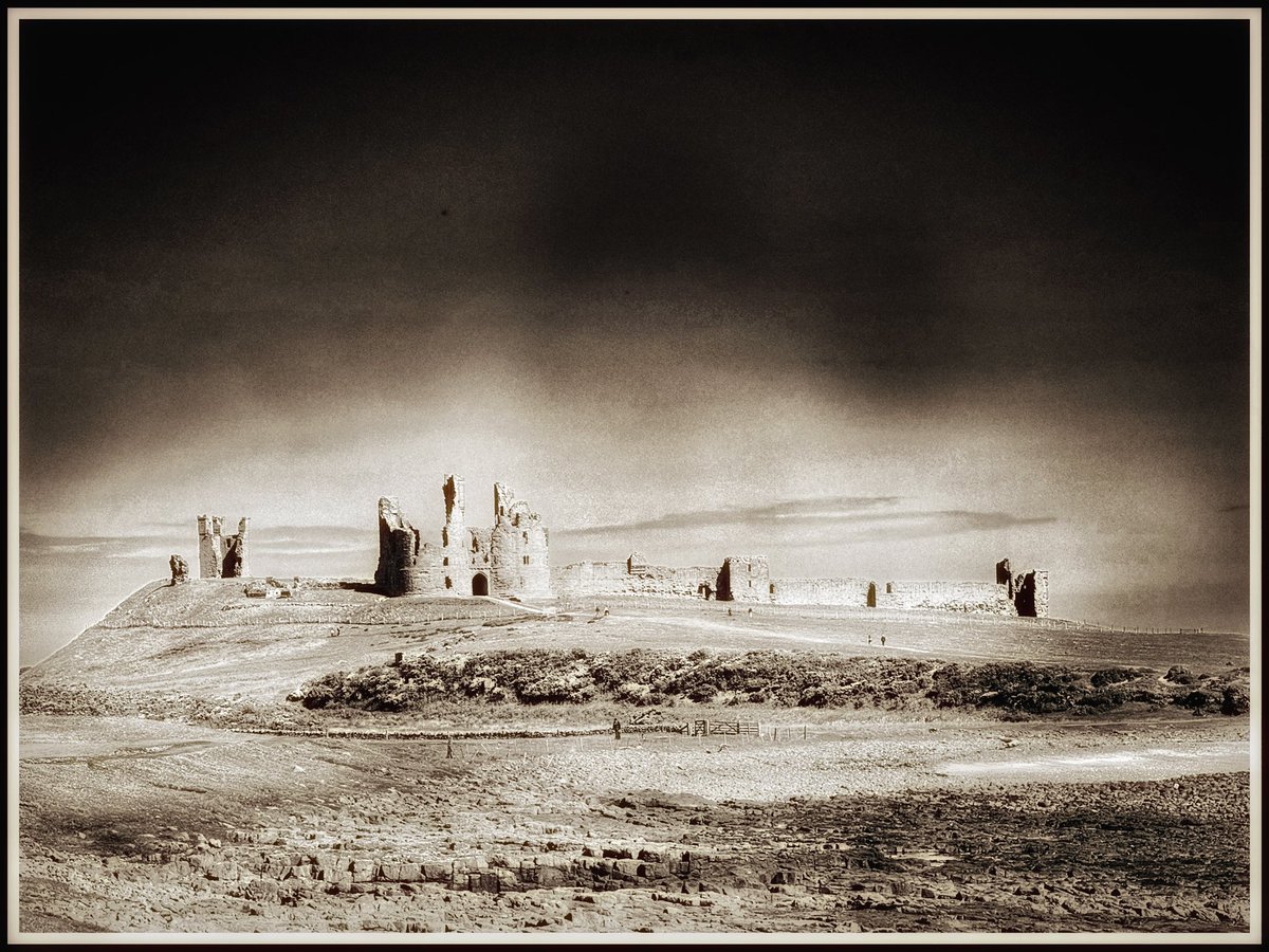athinkingman's tweet photo. Dunstanburgh Castle, from Coastal Path, Craster https://t.co/9e910XtvL2