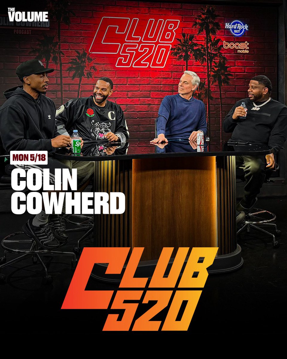 TheVolumeSports's tweet photo. Teague. DJ. BHen. COLIN.

An absolutely legendary linkup. Tap-in for a special @club520podcast episode 🍿

https://t.co/lin4VMjpu6 https://t.co/i0xDckz0H0