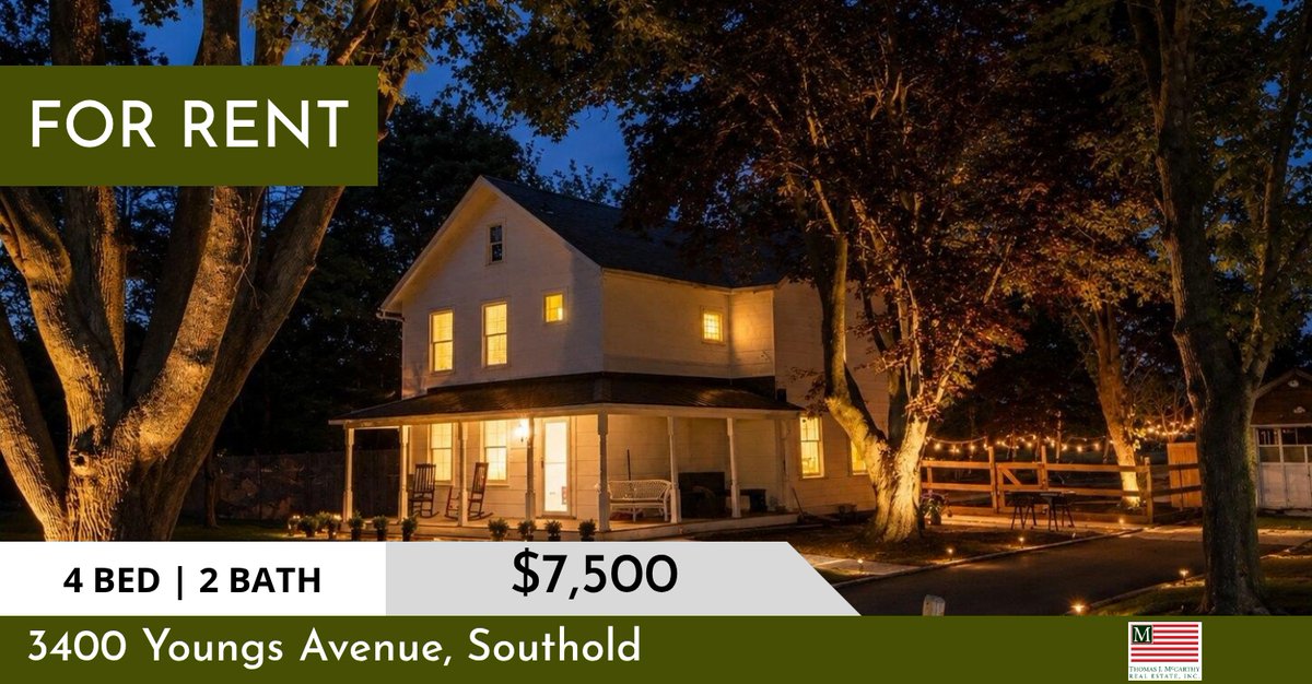 McCarthyRE's tweet photo. The kind of summer nights you actually remember. A renovated North Fork farmhouse with a heated saltwater pool, detached pool house, fire pit, and a sprawling private lawn built for long evenings and easy gatherings. Minutes from... https://t.co/7aKGIhKcZ8 https://t.co/aNujcbPogd