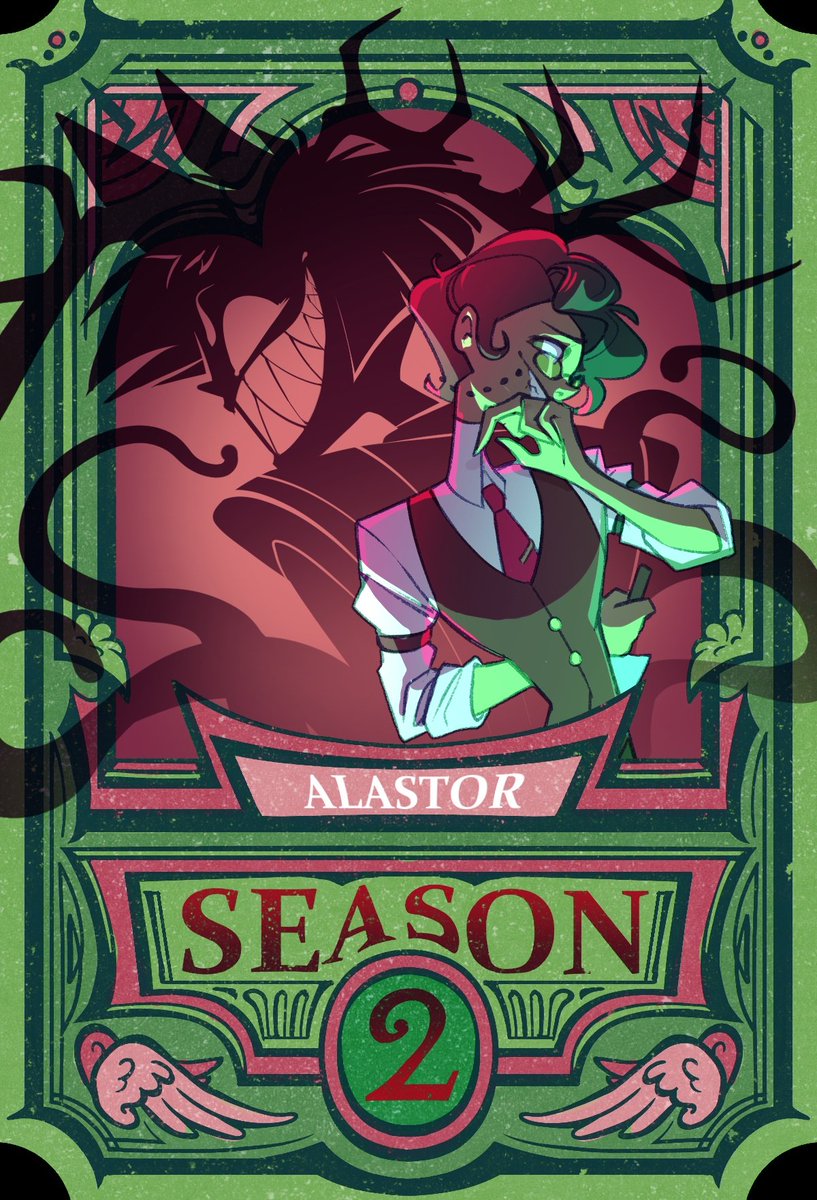 lukellios's tweet photo. And the last ticket reveal is Alastor!! Stop by my booth at Momocon for these exclusive prints, they'll be $15 or two for $25!

#humanalastor https://t.co/rcpvSJU1bQ