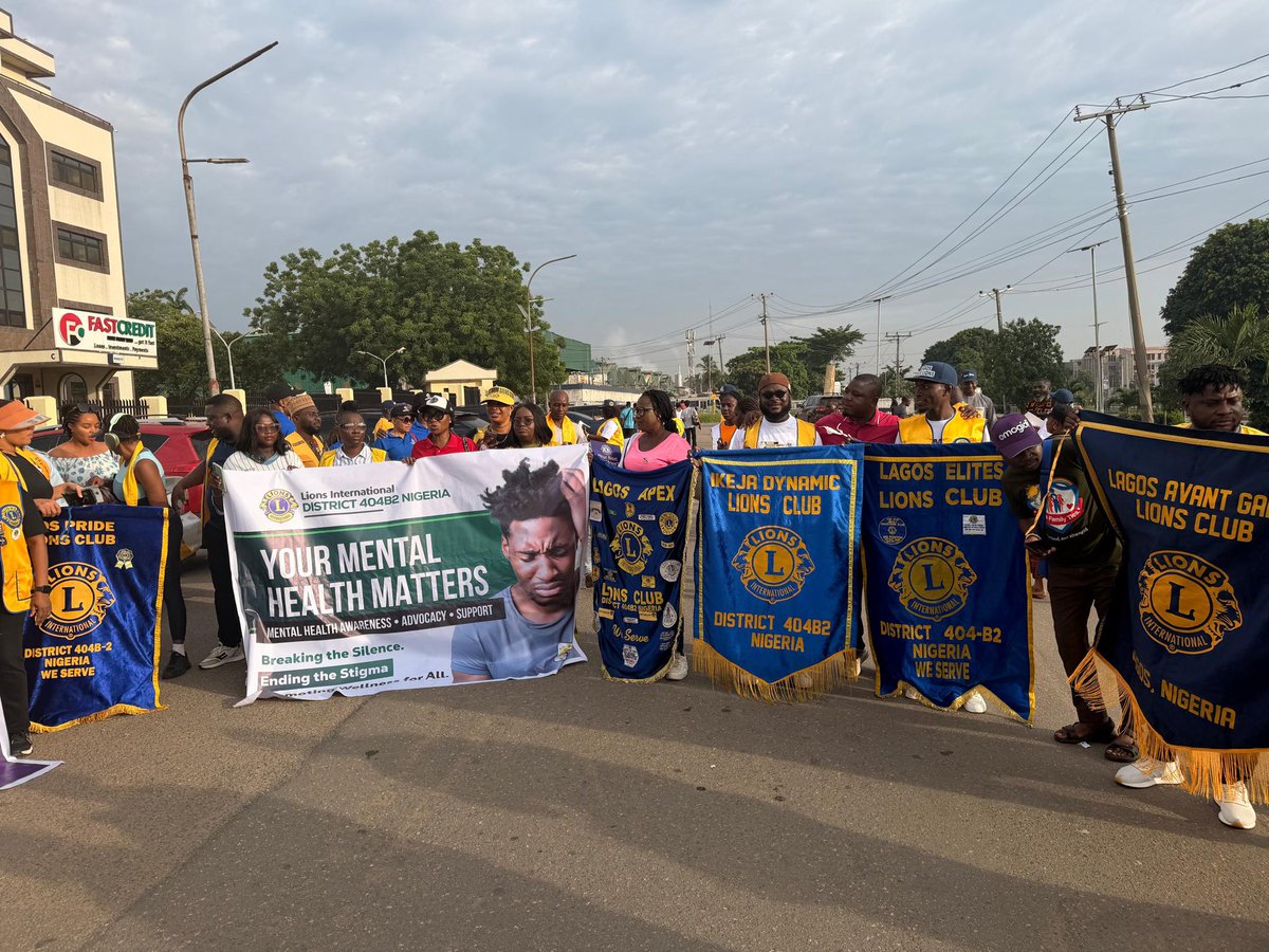 ikejadynamic's tweet photo. 🔥 Last Saturday, Ikeja Dynamic Lions Club brought pure ENERGY to the streets! 💪

Stepping strong, hearts united, and voices loud for Mission 1.5 Awareness

Ikeja Dynamic Lions, Always Leading, Always Impacting!

#Mission15 #IkejaDynamicLions #AwarenessWalk #LionsInAction https://t.co/KBcn56uTlP
