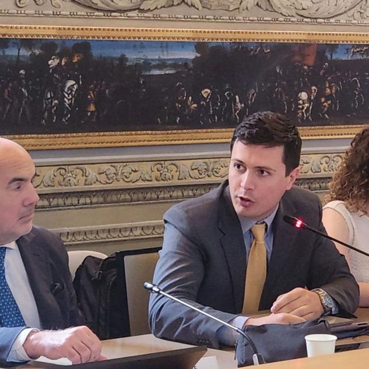 Geopoliticainfo's tweet photo. Si dà il via al festival #EQUILIBRIUM2026 di #geopolitica e #relazioniinternazionali, con i saluti istituzionali di Roberto Sgalla, Giangiacomo Calvini e Lorenzo Termine. https://t.co/RC1tA1q8ha