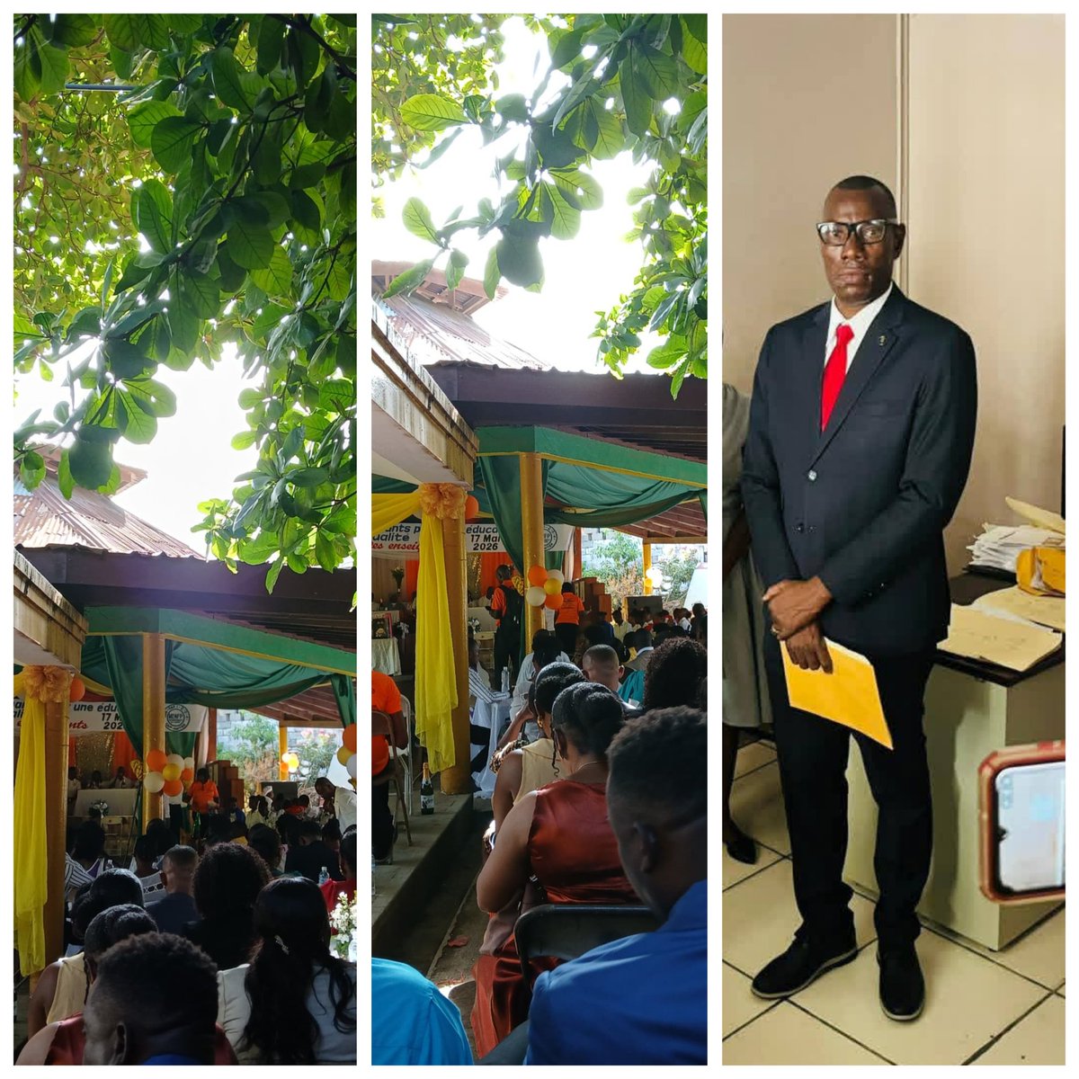 CilienJean20902's tweet photo. #Direksyon #depatmantal #edikasyon nò/Fèt pwofesè :  Nan Kad jounen fèt pwofesè yo, dimanch 17 me 2026 la , direksyon depatmantal edikasyon nò, sou lidèchip Me #Jose #Pierre ak rés ekip la, Me #Ordena #Sadrac, Me #Franck #Delmas, ak Enspektora a , .... https://t.co/EM5D6POhZ3