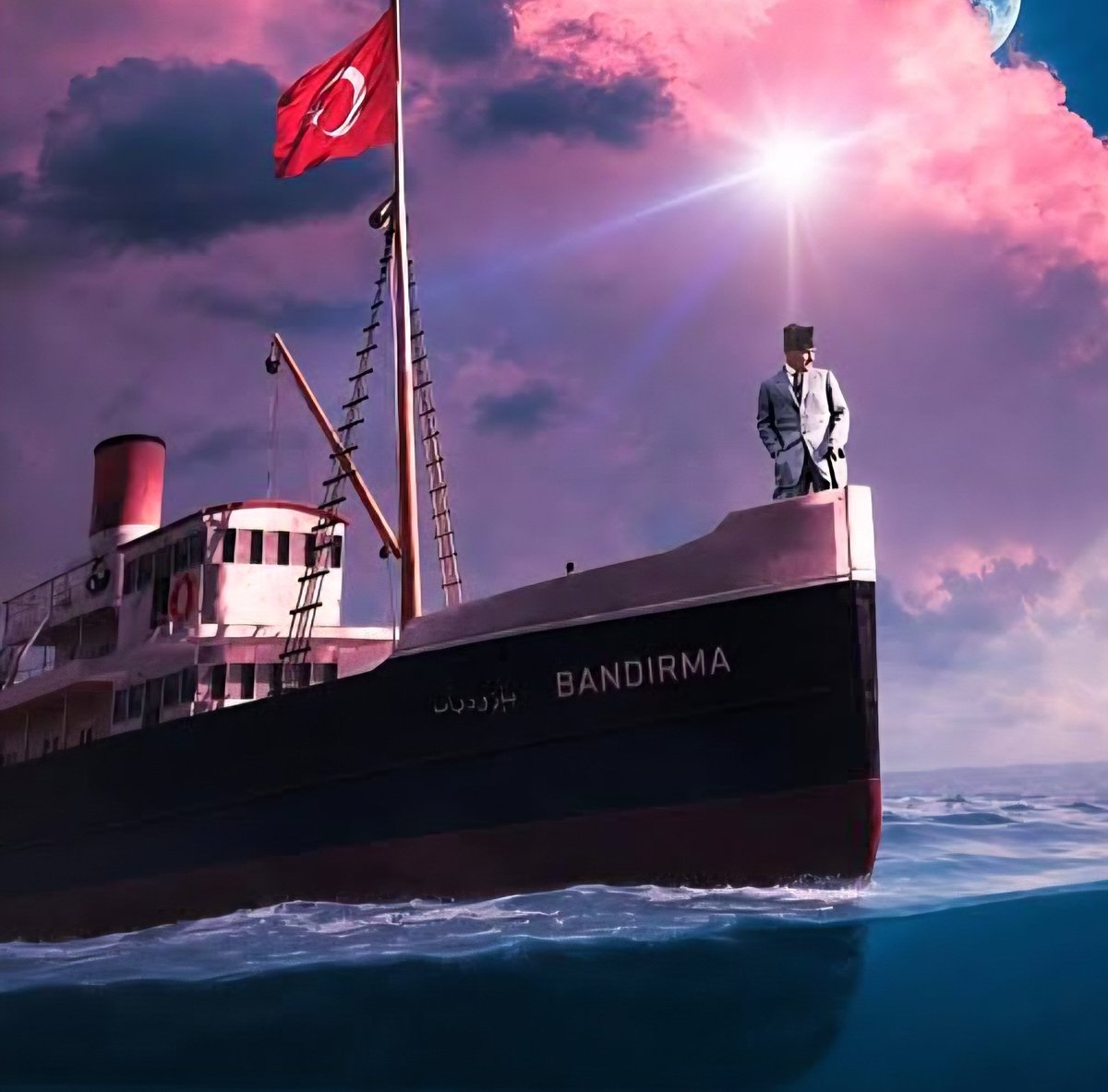 bbbozarslan's tweet photo. Türk, ilk adım atma kabiliyetine sahip az sayıda milletten biridir. 
İlk adımı, beklenmedik bir zamanda ve en zor şartlar altında atma iradesi ise her "İlk Adımcı"nın kârı değildir.
Biz, her şart altında ve hâla "İlk Adımcı"yız.
Kutlu olsun...
#19Mayıs https://t.co/MIZ2Zmtjyr