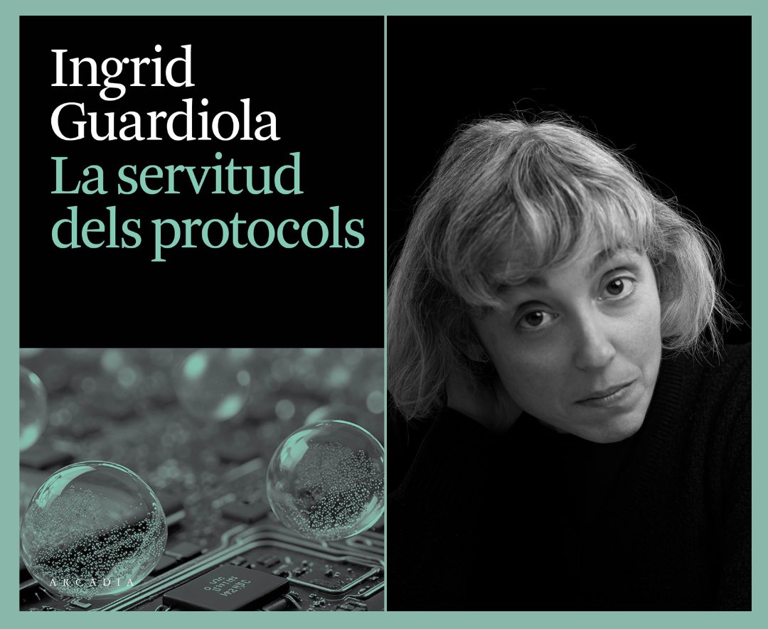 arcadia_ed's tweet photo. Ingrid Guardiola guanya el Premi de la Crítica dels Escriptors amb l’assaig “La servitud dels protocols”.

ENHORABONA!!!! https://t.co/dOQoWI5AEm