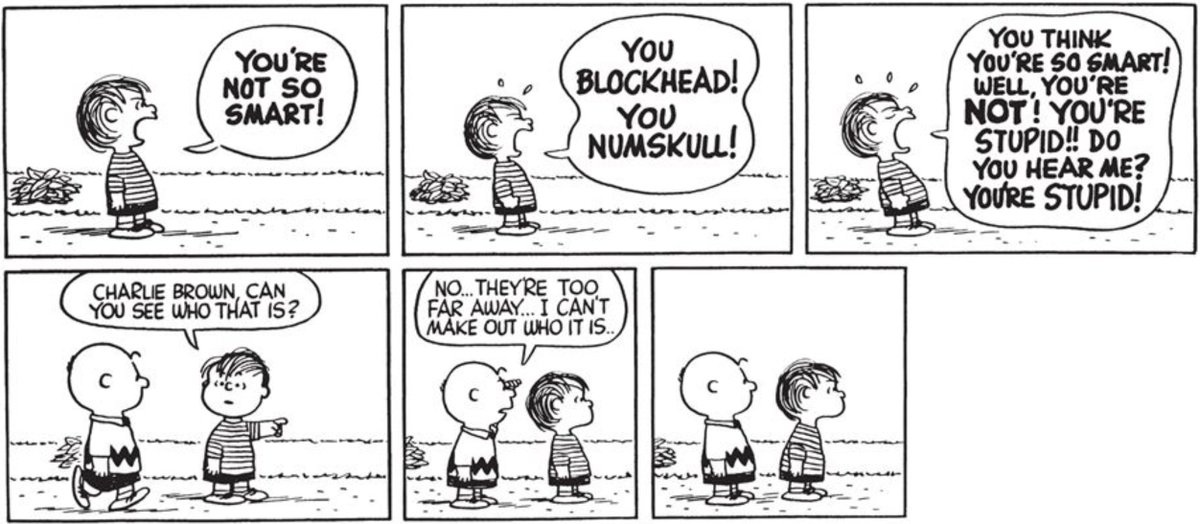 3eanuts's tweet photo. May 18, 1958 — "You're not so smart!" https://t.co/98rzCjVXcW https://t.co/4TwWOZJBc7