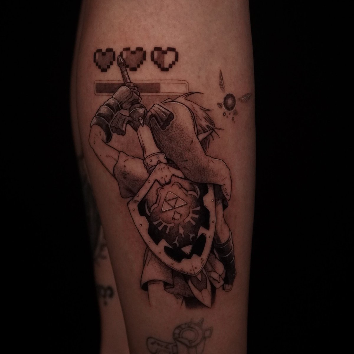 inkraytattoos's tweet photo. • LEGEND OF ZELDA • https://t.co/g0LXP0ScF8