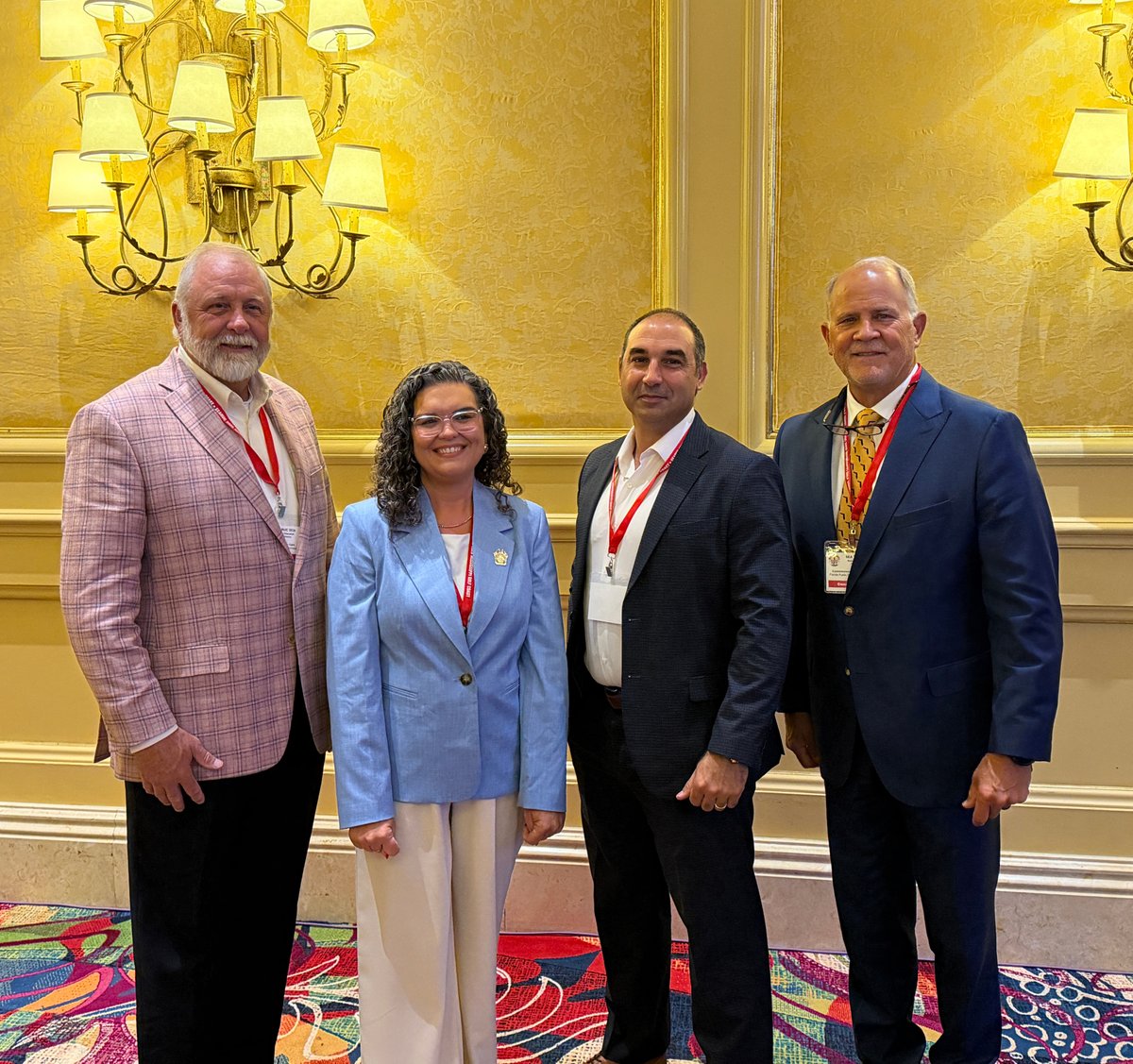 floridapsc's tweet photo. FPSC Commissioners represent Florida at the @SEARUC Annual Education Conference, engaging in valuable conversations on reliability, innovation, and the future of utility regulation. https://t.co/NMs5qYm2dZ