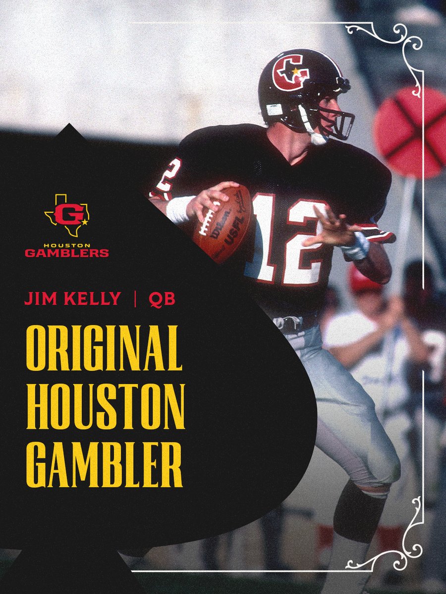 Houston Gamblers tweet media