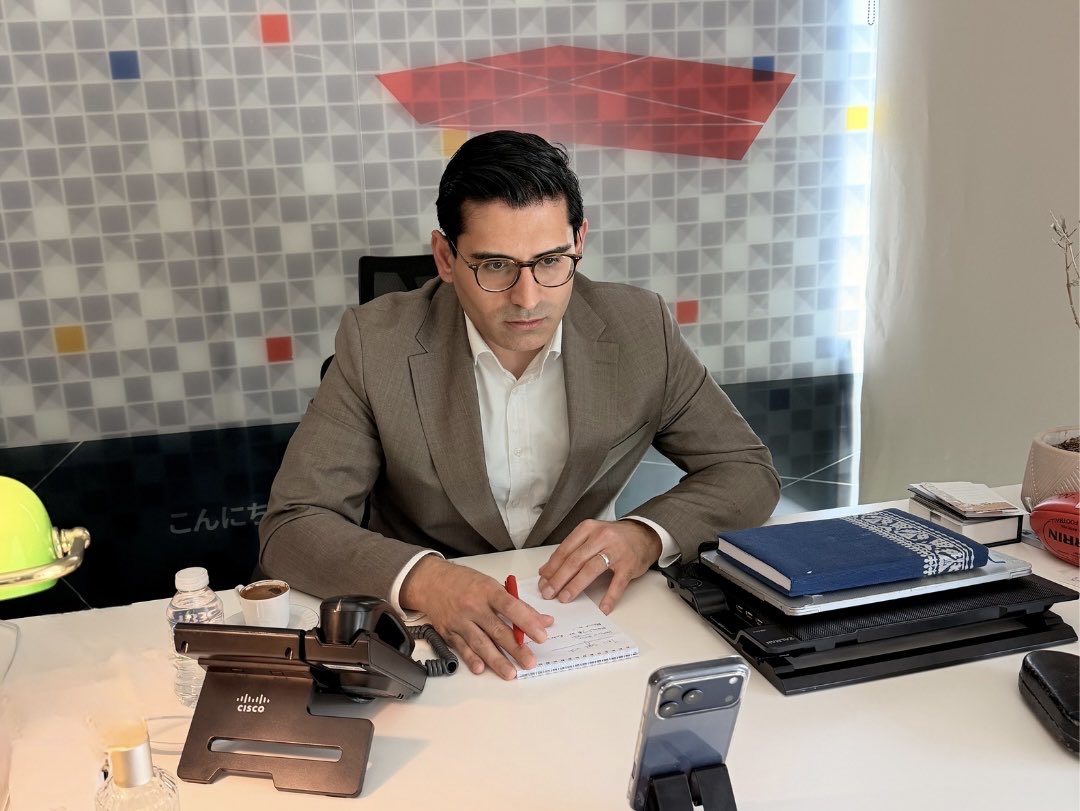 Kablano's tweet photo. Had an online meeting with our international news team in Pakistan working on our Urdu-language news platform.

We discussed the latest updates across our company’s international news operations, shared ideas, and caught up on ongoing projects as we continue strengthening our presence and expanding our work in Pakistan 🇵🇰
