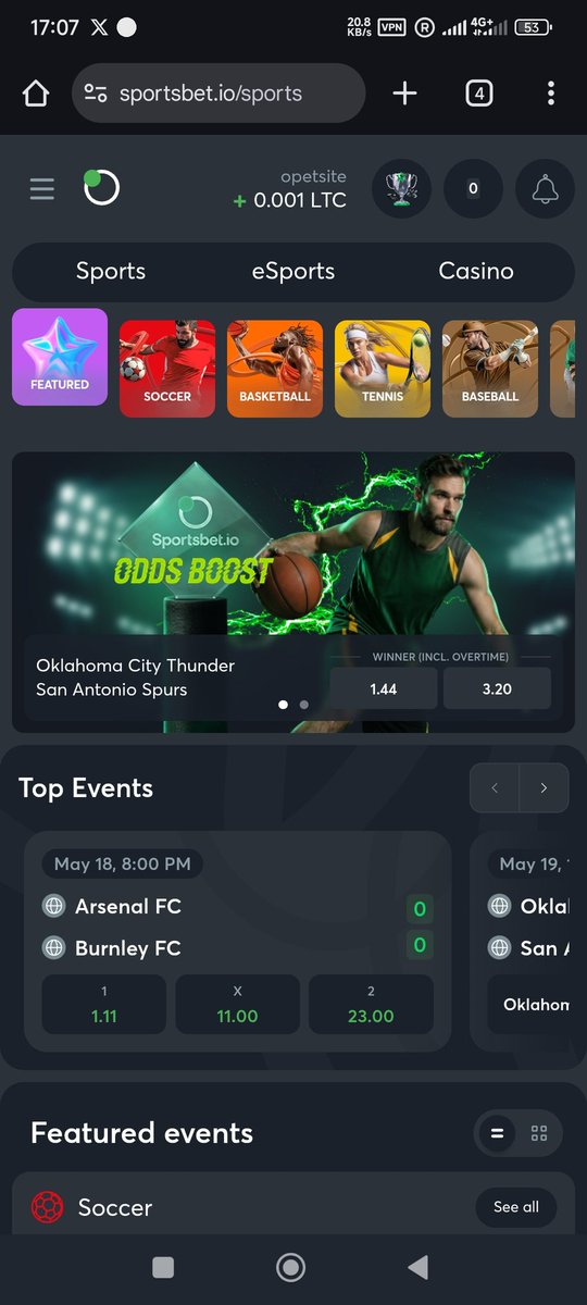 opetsite's tweet photo. @Sportsbetio Follow ✅
Re-share ✅
Bet ID: opetsite https://t.co/JbcvrRxeJS