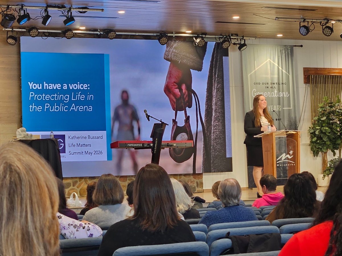 SaltLightGlobal's tweet photo. Last week, Katherine had the privilege of delivering the keynote address at the Life Matters Worldwide Summit — encouraging and equipping pregnancy center and pro-life leaders from across the nation to stand boldly for the sanctity of every human life created in the image of God.

We are grateful for faithful leaders who continue to courageously defend life, support mothers and families, and shine truth and hope in a culture that desperately needs both.

#ProLife #SanctityOfLife #FaithAndFreedom #PregnancyCenters #SLG