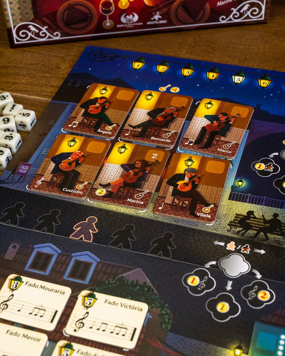MalditoGamesES's tweet photo. #Novedad ✨ ¡Bienvenidos a Casa de Fado! 🎶🇵🇹 El juego llega a finales de esta semana 🗓️

Echad un vistazo a este juego precioso 👀💛 ¿Qué os parece? 🤔🎲 https://t.co/Wa4ARKulOo