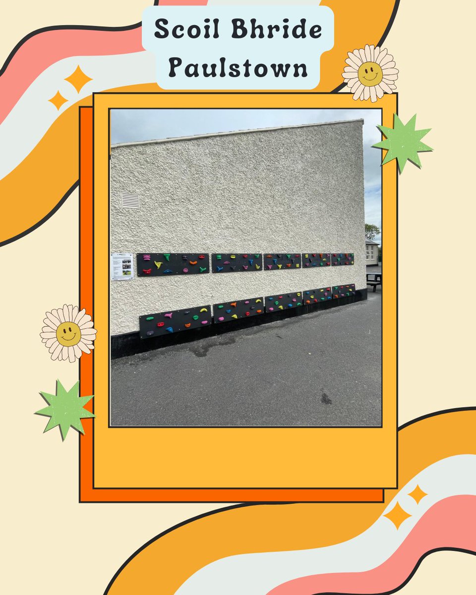 smallwallarena's tweet photo. We installed 10 climbing boards in @ScoilBhr https://t.co/8v0E9ew95b