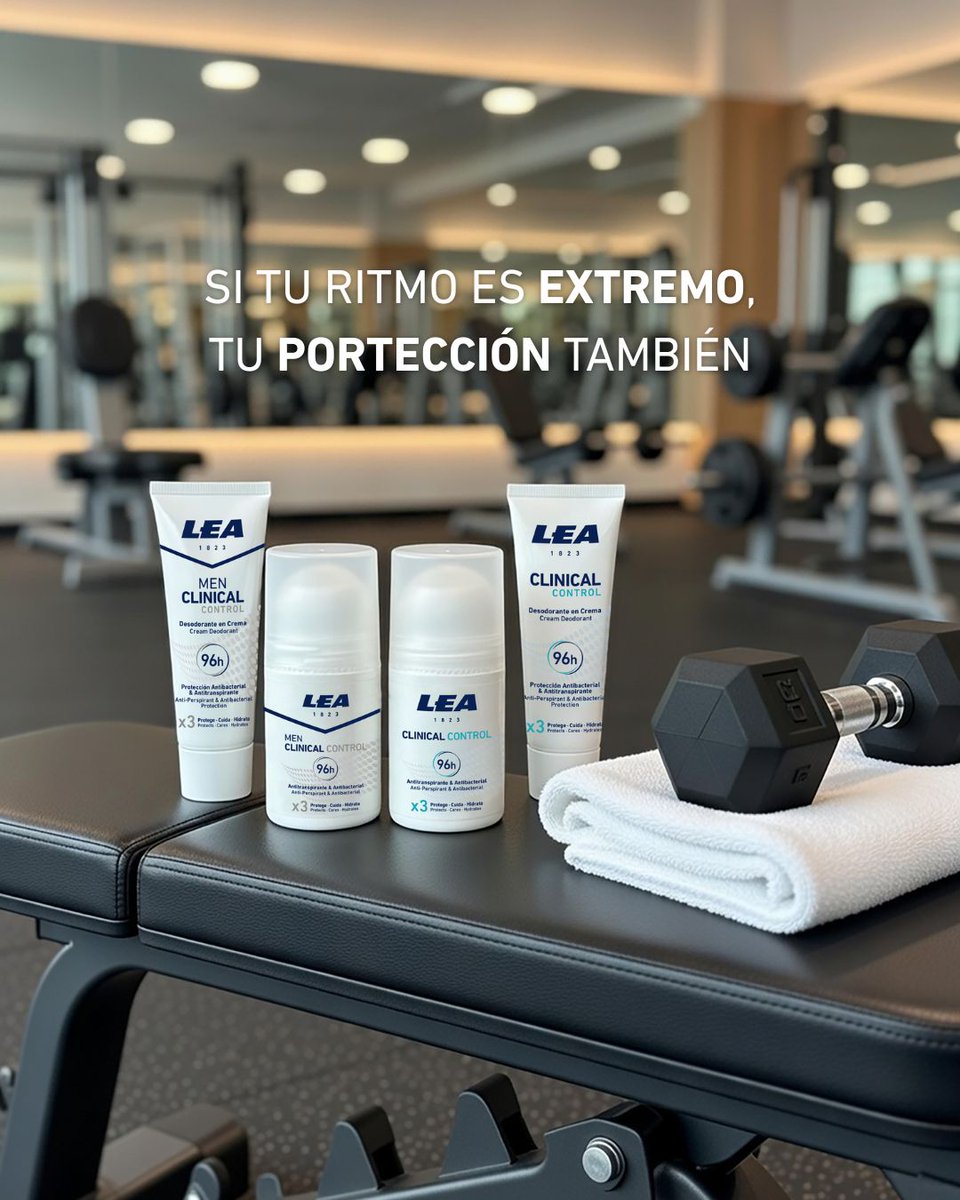ProductosLEA's tweet photo. Nuevo LEA Clinical Control

Protección avanzada + cuidado de la piel.

✅ Hasta 96h de protección
✅ 0% Alcohol
✅ Antibacterial + Antitranspirante
✅ Roll-on y crema

👉 Descubre tu Clinical Control ideal.

https://t.co/04y20egocY https://t.co/NYT43U4L7W