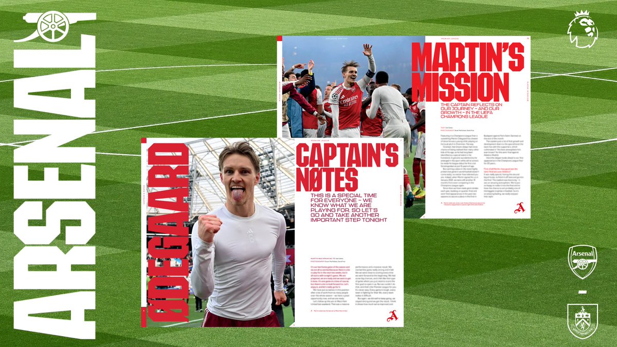 AFCProgramme's tweet photo. 🚨 Tonight's end of season special
👊 Includes Odegaard's season review &amp; UCL preview
🙏 Will be v popular, pls be patient with sellers
😍 And last chance to buy prog pins
🤯 Also on sale at our prog shop, the Atletico issue &amp; official UCL Final programme!
https://t.co/59Nf7ob2Bu https://t.co/BRxWTiB4LY