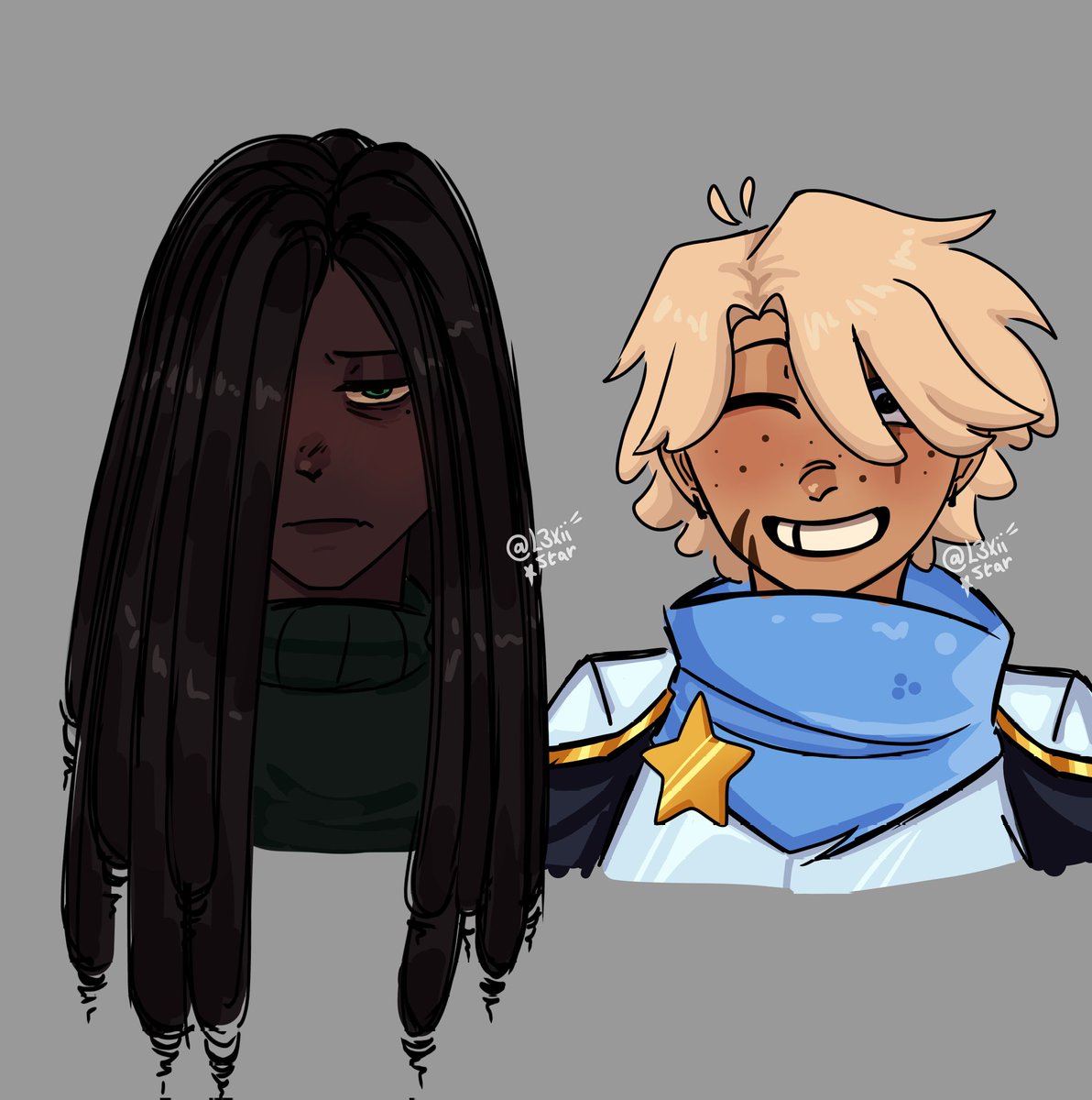 L3xiiStar's tweet photo. Hum. Nightberry!!
They make me ill. I've missed drawing them so much
🏷️ : #utmv #nightmaresans #swapsans #nightberry #bluemare https://t.co/Hos136HOub