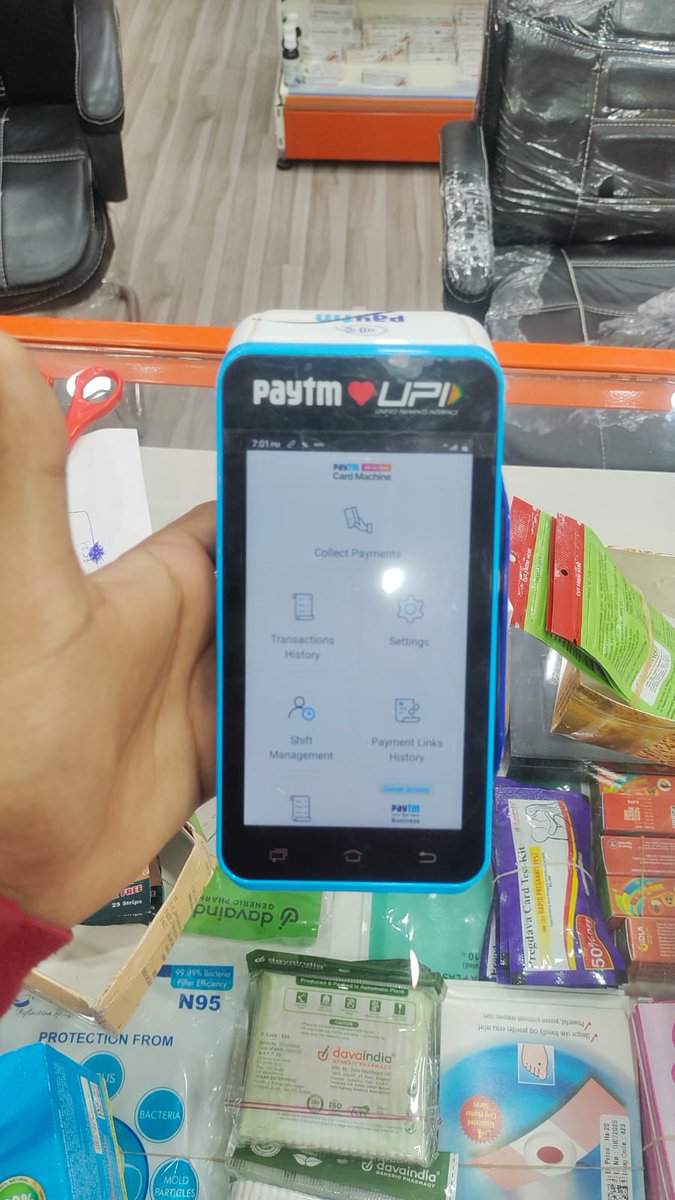 vippss2019's tweet photo. Visited a local Pharmacy's store today. They are currently using PAYTM POS and BHIM UPI for payments. The staff also showed curiosity about compliant crypto payment options like Bitcoin and USDC in the future.

@WalletConnect WalletConnect Pay is wanted in india.
🇮🇳 https://t.co/WNYE7AtLiv