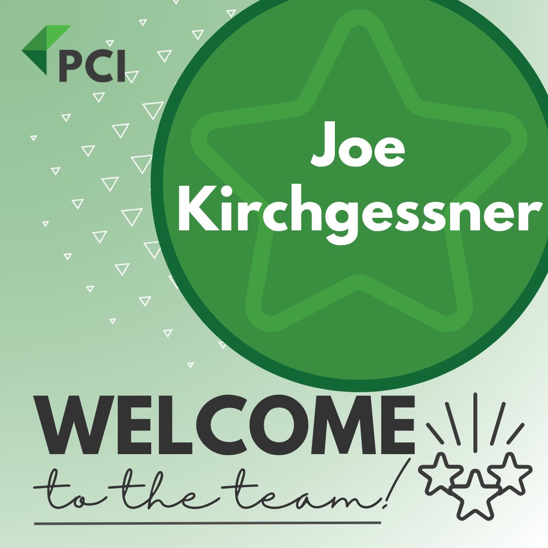 PCI_LLC's tweet photo. Please join us in welcoming Joe Kirchgessner and Virgil Brooks to our Managed Accounting Services team. Welcome, Joe and Virgil! #PCIProud https://t.co/JRzEnNBtRD