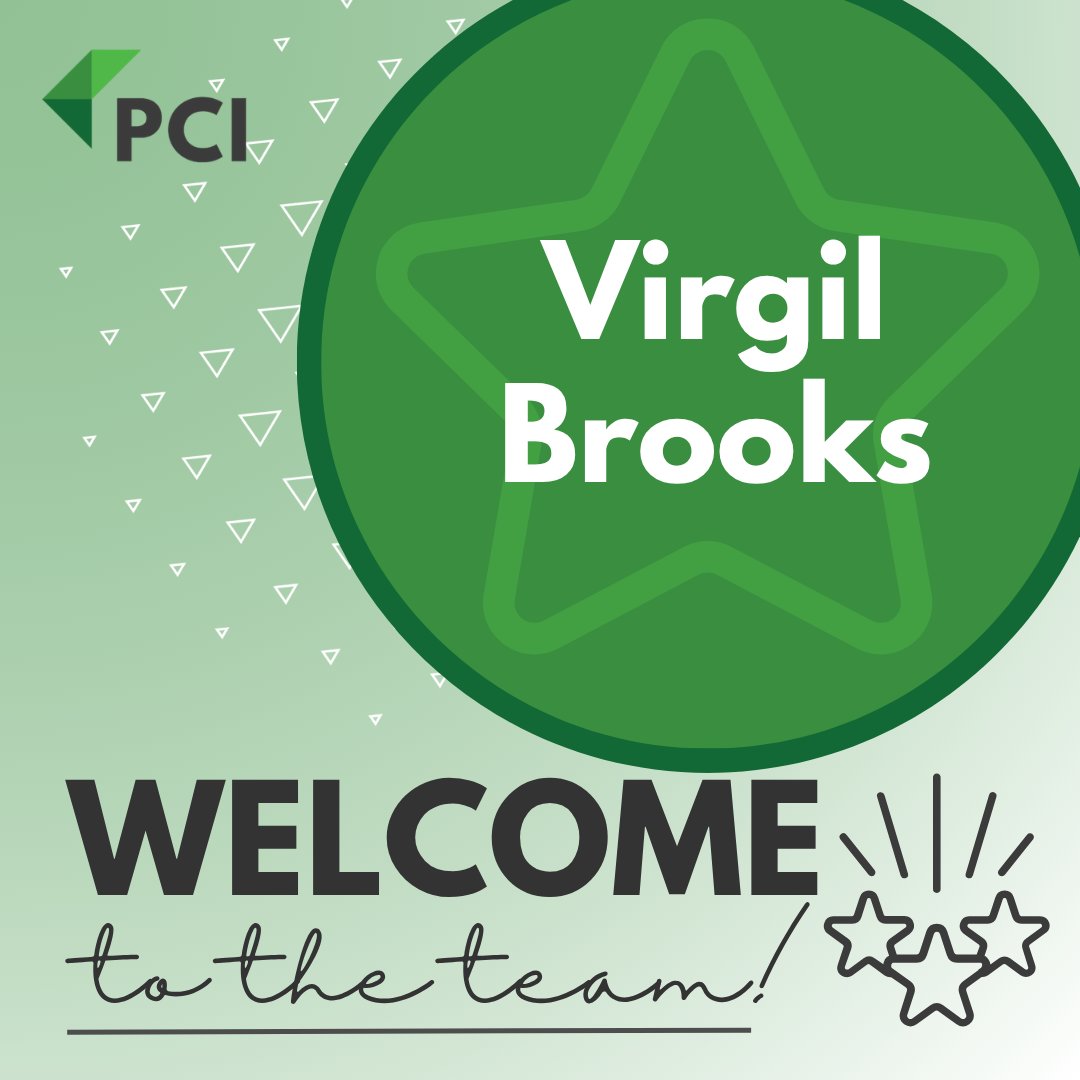 PCI_LLC's tweet photo. Please join us in welcoming Joe Kirchgessner and Virgil Brooks to our Managed Accounting Services team. Welcome, Joe and Virgil! #PCIProud https://t.co/JRzEnNBtRD