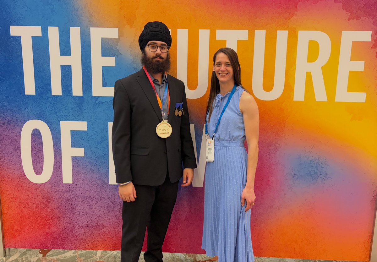 BHSResearch's tweet photo. Congratulations to junior Partap Sidhu who earned second place in the category of Robotics &amp; Intelligent Machines @ #RegeneronISEF 2026. Partap was also the recipient of two special awards. The Bethpage Community is incredibly proud! @BethpageUFSD @principalBUFSD @CpollatosBUFSD https://t.co/RKbBIfixh9