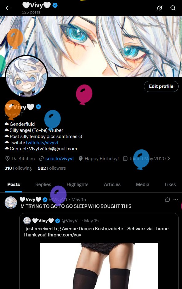 VivyVT's tweet photo. THE BALLOON DAY IS HERE :3 https://t.co/aatKliLxUp