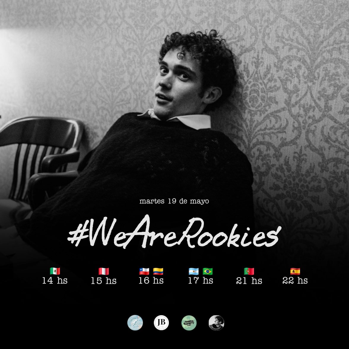 JoshuaBSpain's tweet photo. 📣 | A 2 semanas de su lanzamiento, "Rookie" es best seller!

Celebremos todos juntos este martes 19 de mayo con el hashtag #WeAreRookies. Pueden presentarse, compartir sus frases o capítulos favoritos, etc.

Los esperamos ! 🤍✨️ https://t.co/CWoAl2XWMZ