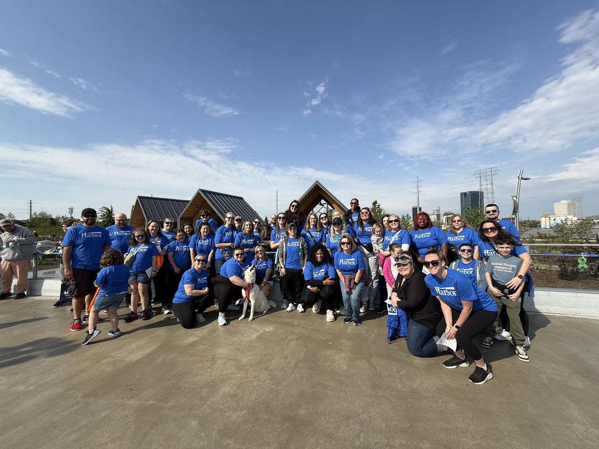 HarborHelps's tweet photo. This weekend, Harbor was proud to attend our partner @NAMIToledo  NAMIWalks event. It was a beautiful day filled with community, connection, and support for mental health awareness.

Thank you to everyone who came out and helped make the event such a meaningful experience! https://t.co/ihYWsLdjsB