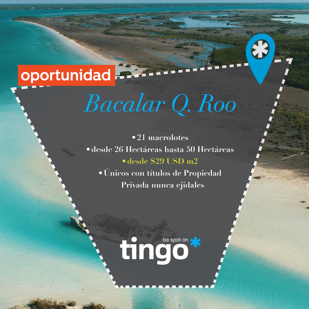 bespotontingo's tweet photo. Estamos liberando un acceso limitado a oportunidades de tierra de gran escala que estamos analizando actualmente.
No es inventario público. Es selección activa.
Si quieres ver más, escríbeme “BACALAR” https://t.co/hOmvl7ryFS