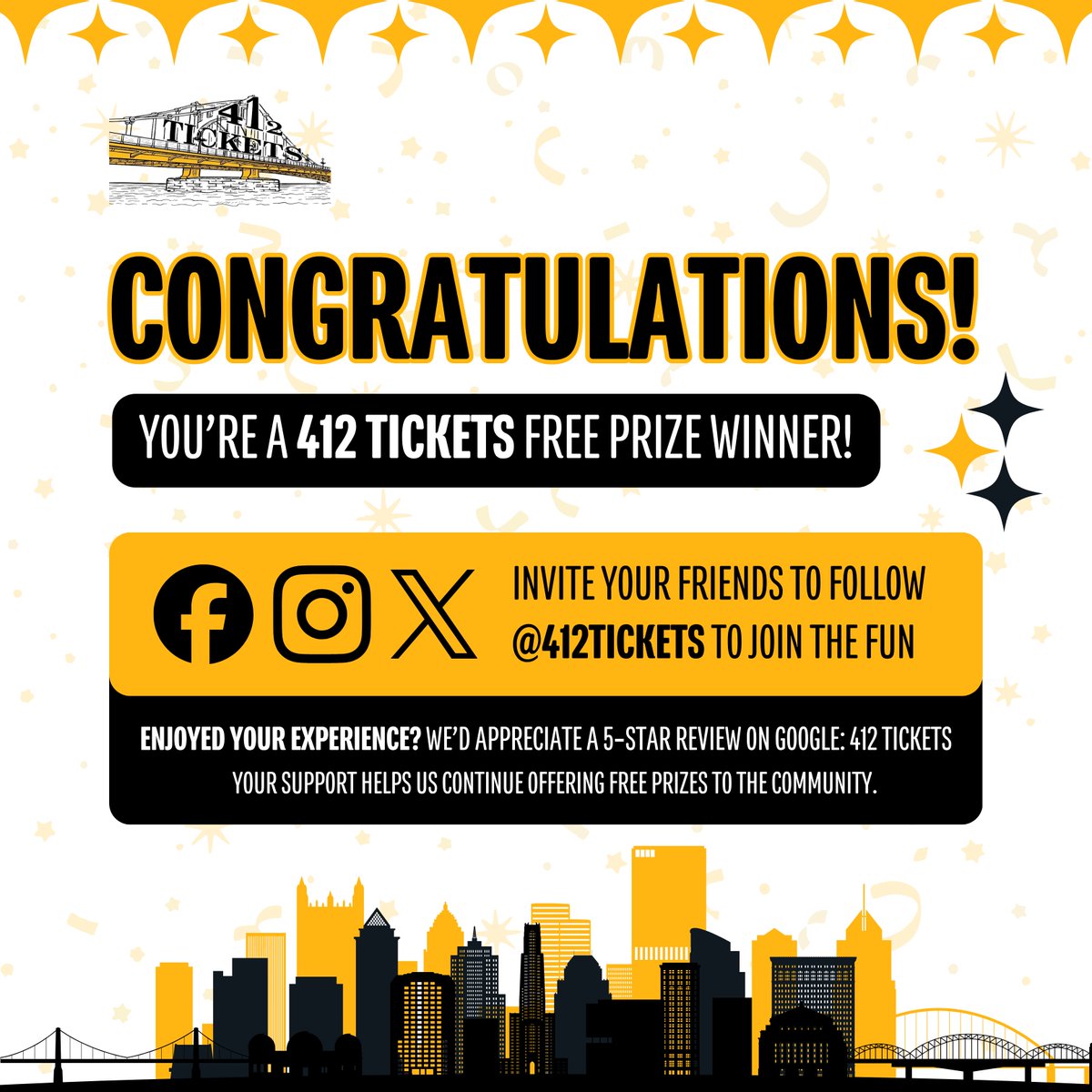 412 Tickets tweet media