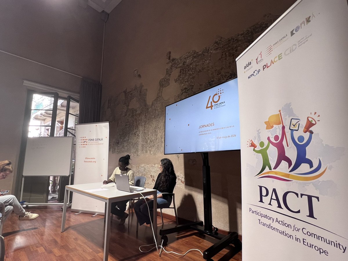 SantaCruzSCZ's tweet photo. Está mañana participando del taller  informativo y formativo organizado por el “Fons Català Cooperació” sobre mejorar la participación de las minorías como clave de la gobernanza local dirigido a representantes municipales y entidades.  #EntitatSantaCruz #Cambalanes #Catalunya https://t.co/tj9PxgEzy2