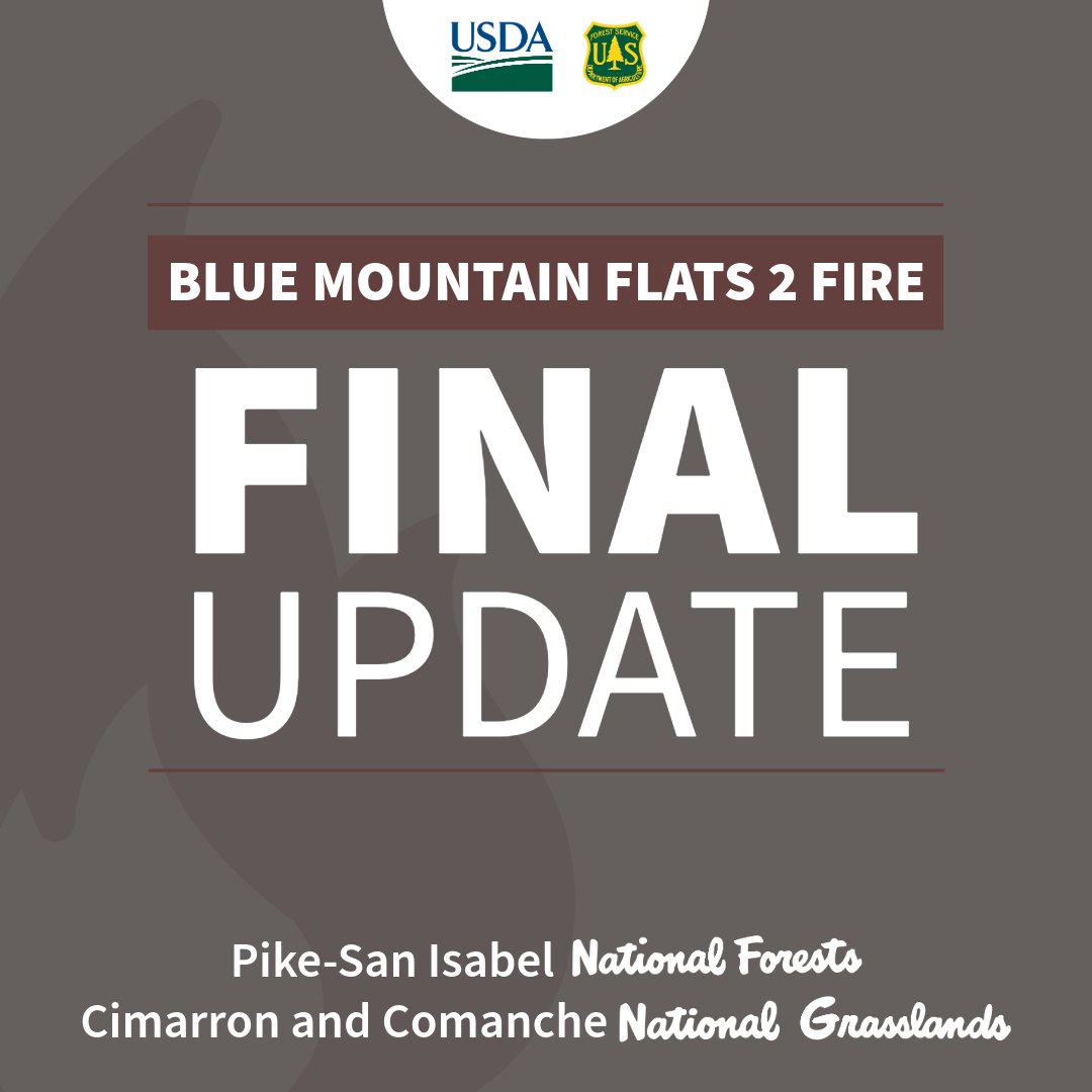PSICC_NF's tweet photo. The Blue Mountain Flats 2 fire on the #SouthParkRD was declared controlled and out as of Sunday, May 17, at 12:30 p.m. at 0.1 acre. Visit our website for more details: https://t.co/Tb4hR9VSkt. https://t.co/ajqi9SOzYo