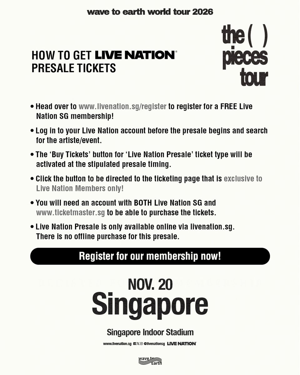 Live Nation SG tweet media