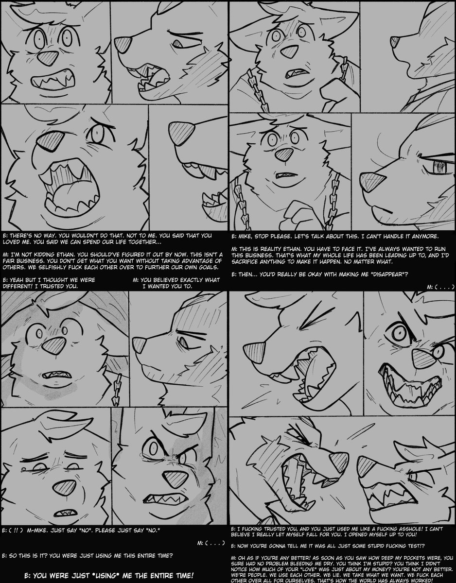 needs_bear's tweet photo. Page 148 of #MyMafiaHusband #furryart https://t.co/NPgvNphu3m