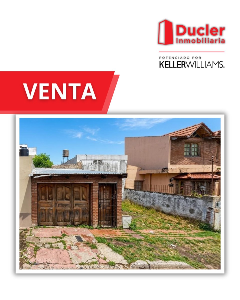 InmDucler's tweet photo. 🏠 CASA EN VENTA - LA FLORIDA 🚣

Ideal inversión o para diseñar a tu medida. ¡Lado río!

📍 Pje. Martini 3480 (Alt. Rondeau 3400)
🛠️ A reciclar con gran potencial
🚗 Cochera + Terreno libre 🌿
✨ Zona tranquila y gastronómica

💰 USD 74.000

Consultas por DM 📩

#Rosario https://t.co/ug3ZyWwZEi