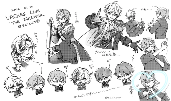 好きなところ❷
🪈 🪈 🪈 🪈 🪈 🪈
#VACHSS_LIVE 