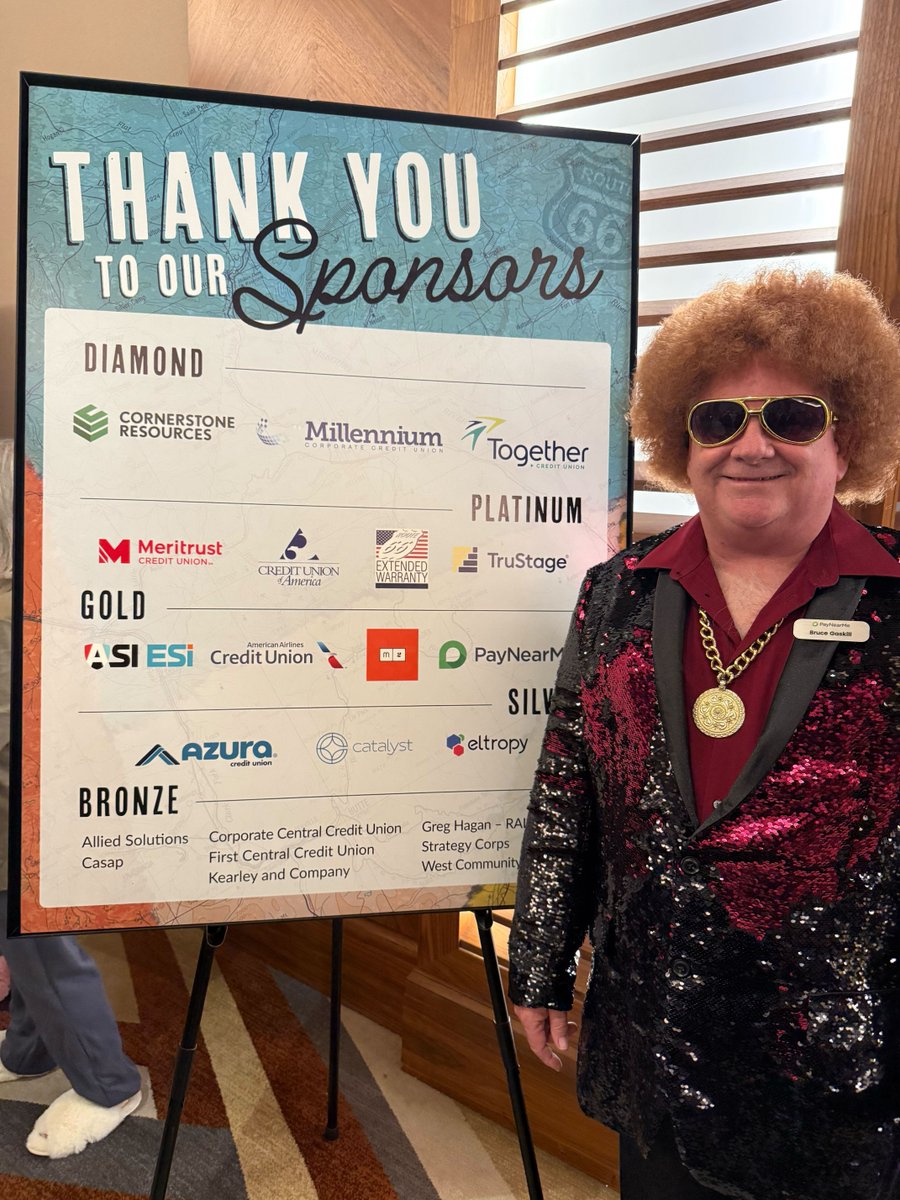 PayNearMe's tweet photo. The PayNearMe team understood the assignment at the @CornerstoneCUF BASH Decades of Adventure party!🕺 https://t.co/5coFaEDvdP