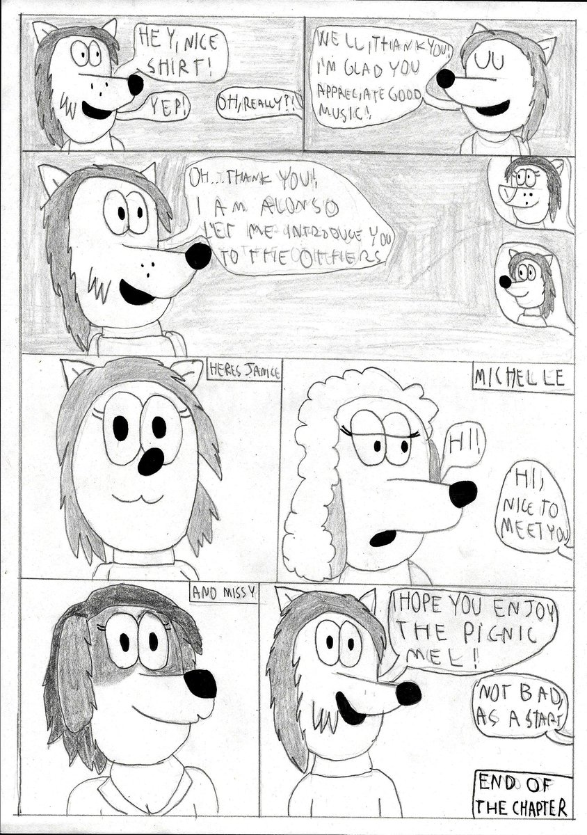 404Mala's tweet photo. (READ THE COMMENT)
New Friends, Old Enemies10/10
#fancomic #MelandJacq #fanservice #WestwardGang #GraphicNovel #secondseason #Pencildrawing #anthros #furryartworks https://t.co/7dQ5ql2Teu