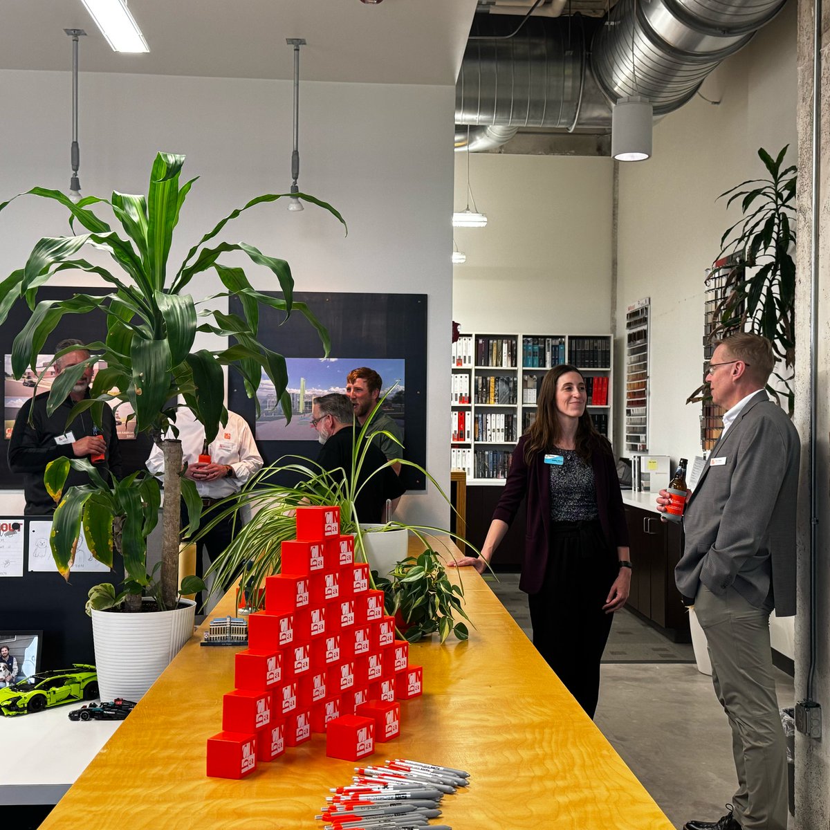 CMBA_Architects's tweet photo. Our sincerest thanks to the Grand Island Chamber and everyone who joined us for Business After Hours last week! We had a blast hosting an evening of food, drinks, and great socialization. Proud to be part of the Grand Island community! 
#GrandIslandNE #CMBAArchitects #GICHamber https://t.co/ymFg7KJBGQ