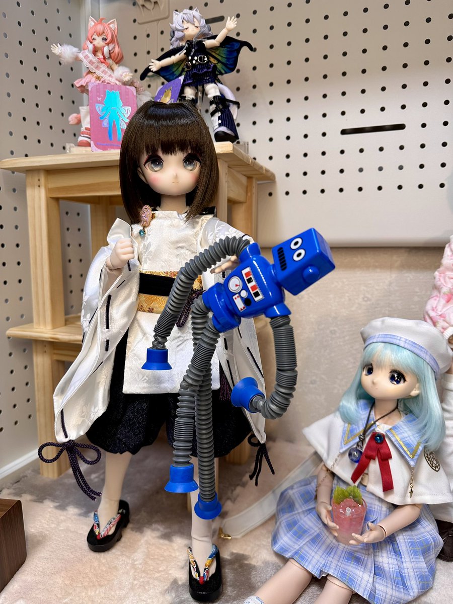 チョシル氏からこうめヘッドいただきました。 命名「おしるこちゃん