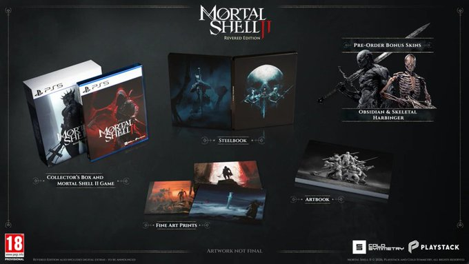 SteelbookV's tweet photo. Rappel, L'Edition Steelbook de Mortal Shell 2 sur PS5 est en précommande ⤵️ 

Fnac : https://t.co/OsVJuvKAbD
Amazon : https://t.co/SXERSkkZMb
Cdiscount : https://t.co/Ik02ZpV7zQ
Micromania : https://t.co/r0nEZtiTq0 

Infos, résumé ▶️ https://t.co/Rv8rw8B3kO #pub