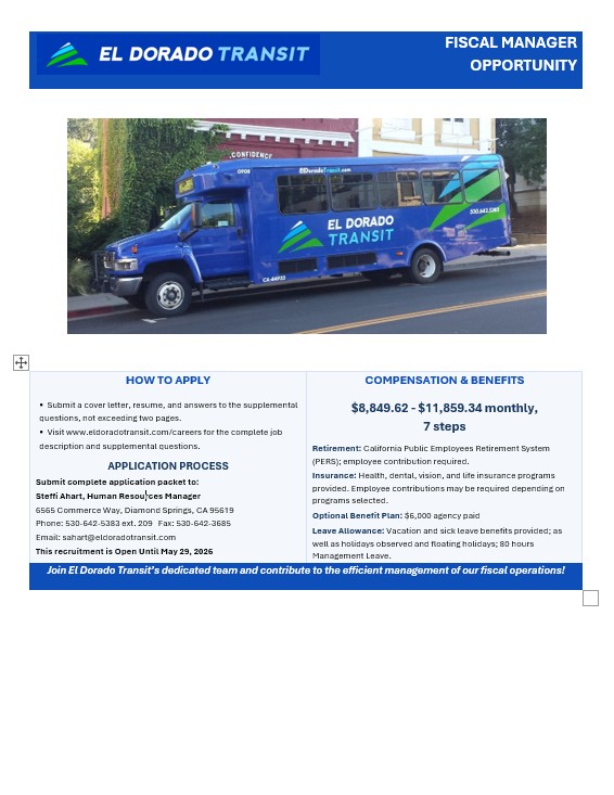 El Dorado Transit tweet media