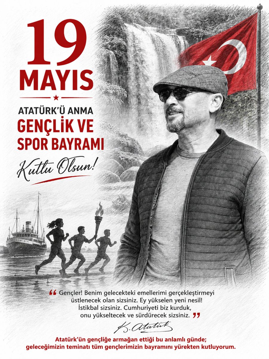 aliakyuz33's tweet photo. 23 Nisanlar da çocuk, 19 Mayıs' ta genciz...
#19Mayıs1919 https://t.co/Xccc1egXtB