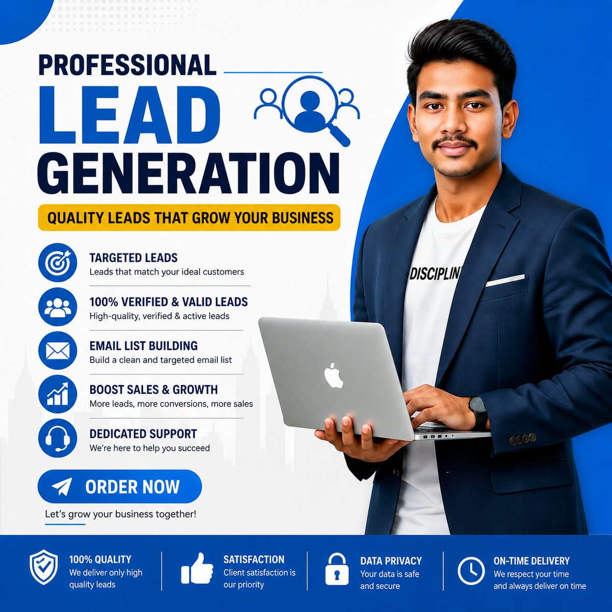 nilroyofficail's tweet photo. Professional Lead Generation Service | Targeted & Verified Leads.
#LeadGeneration #B2BLeads #EmailMarketing #TargetedLeads #BusinessGrowth #DigitalMarketing #SalesLeads #LeadGenerationExpert #EmailListBuilding #Freelancer #OnlineBusiness #nilroy #nilkantha_roy #freelancer_nil https://t.co/ty0kFTvXHg