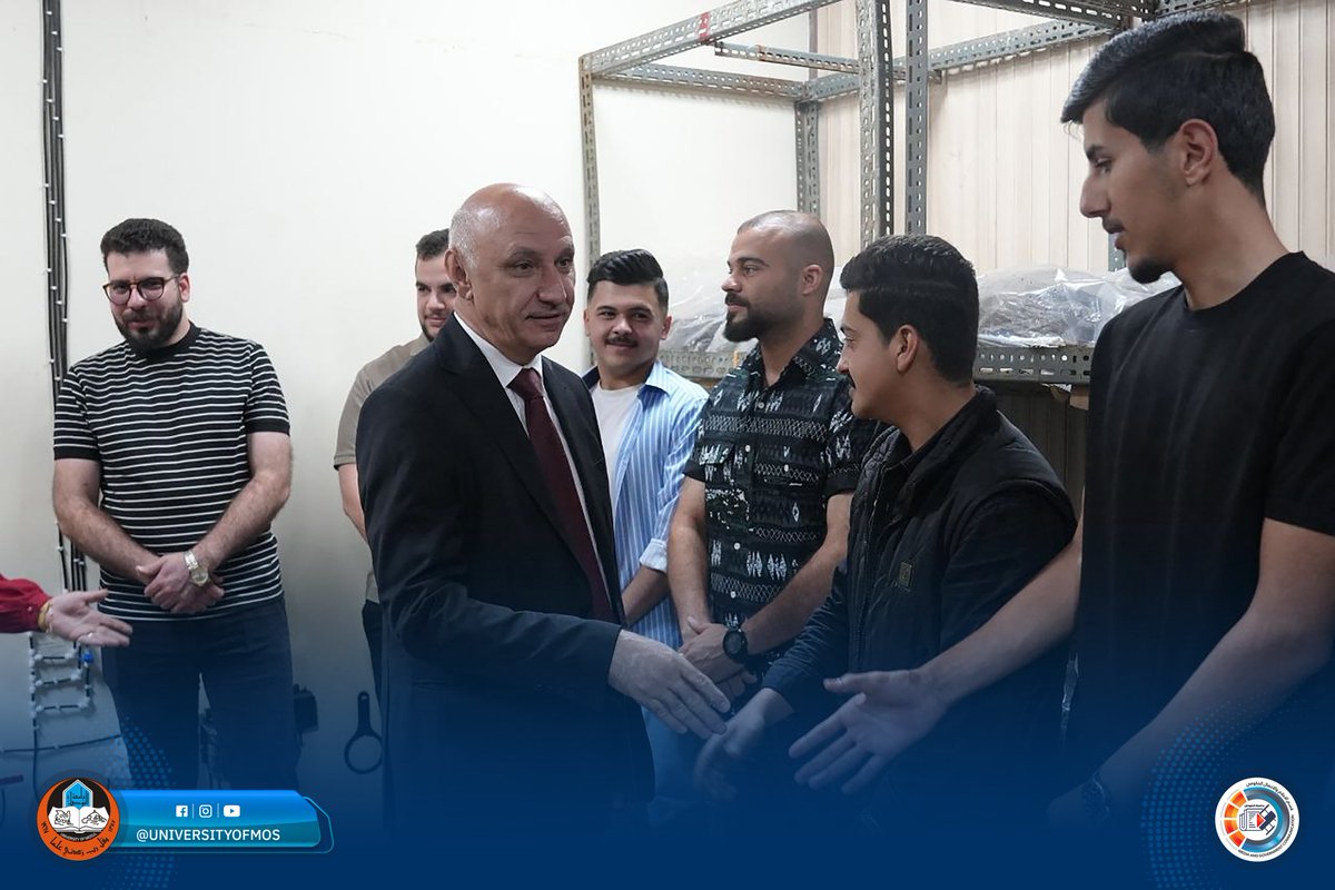 UniversityofMos's tweet photo. تأكيداً على نهج الجامعة في ربط المخرجا�� الأكاديمية بالجانب العملي، أجرى السيد رئيس جامعة الموصل، الأستاذ الدكتور وحيد الإبراهيمي، يرافقه السيدة عميد كلية العلوم، الأستاذ الدكتورة هيام الطائي، زيارة ميدانية تفقدية لمزرعة الفطر في الكلية. https://t.co/zfqzWDBcmc